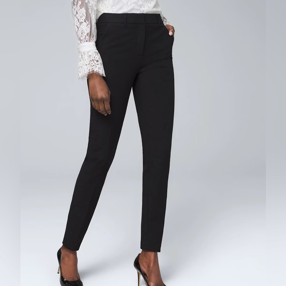 Slim Stretch Black Business Trouser